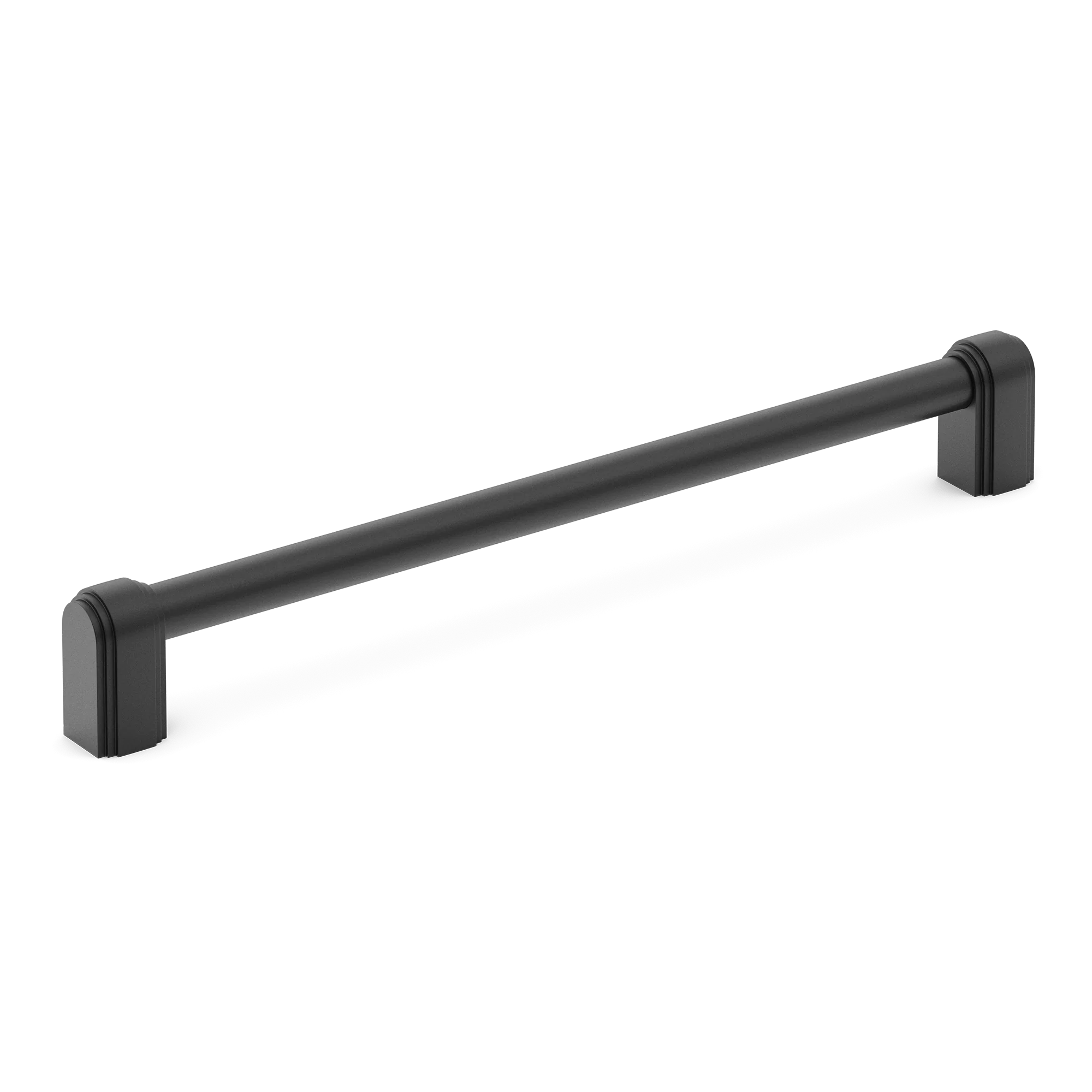 Armac Martin Carlton Appliance Pull in 368mm / Matt Black Lacquered