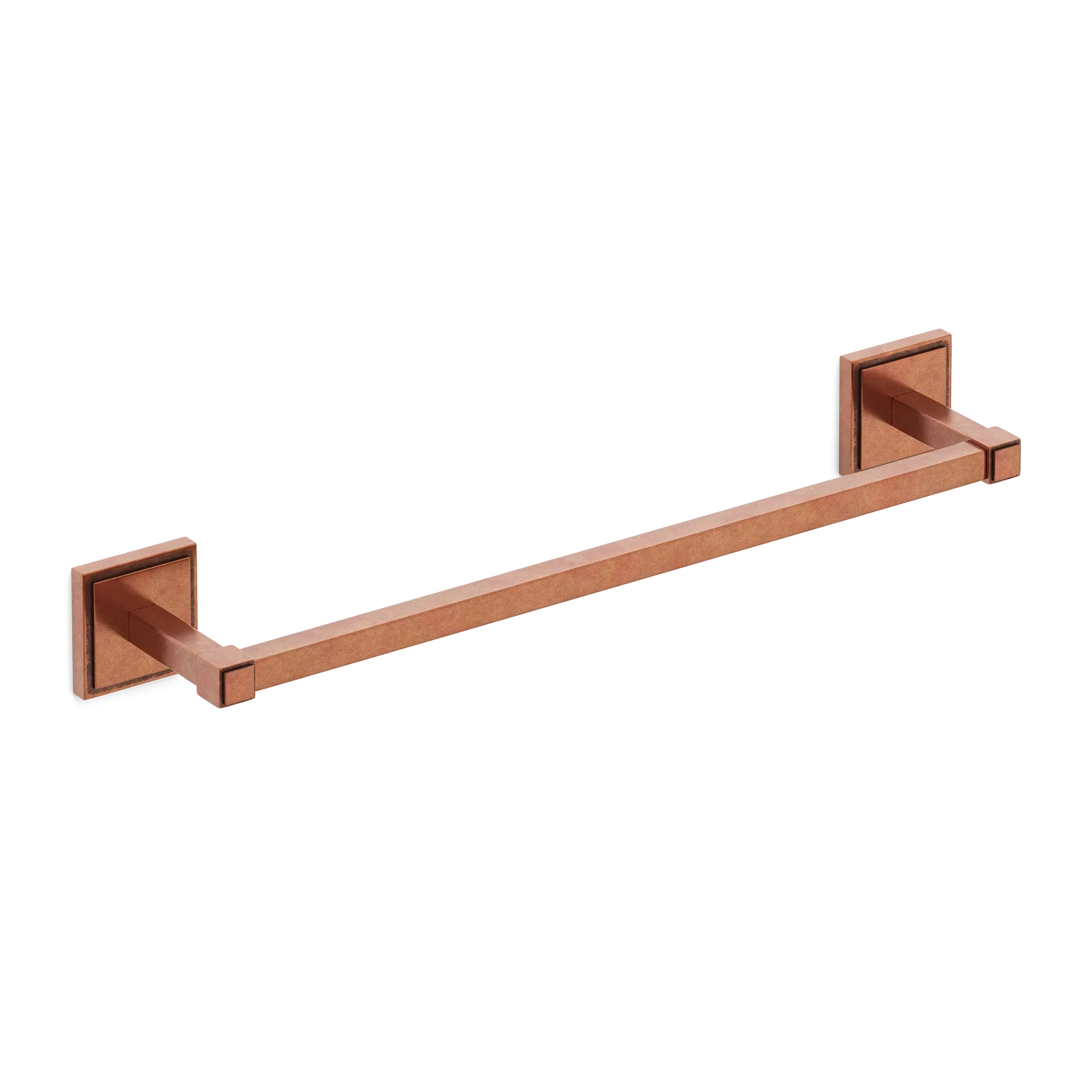 Armac Martin Claremont Bath Towel Rail in 450mm / Aged Copper
