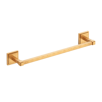 Armac Martin Claremont Bath Towel Rail in 450mm / Burnished Brass