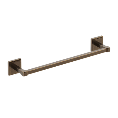 Armac Martin Claremont Bath Towel Rail in 450mm / Dark Aged Brass