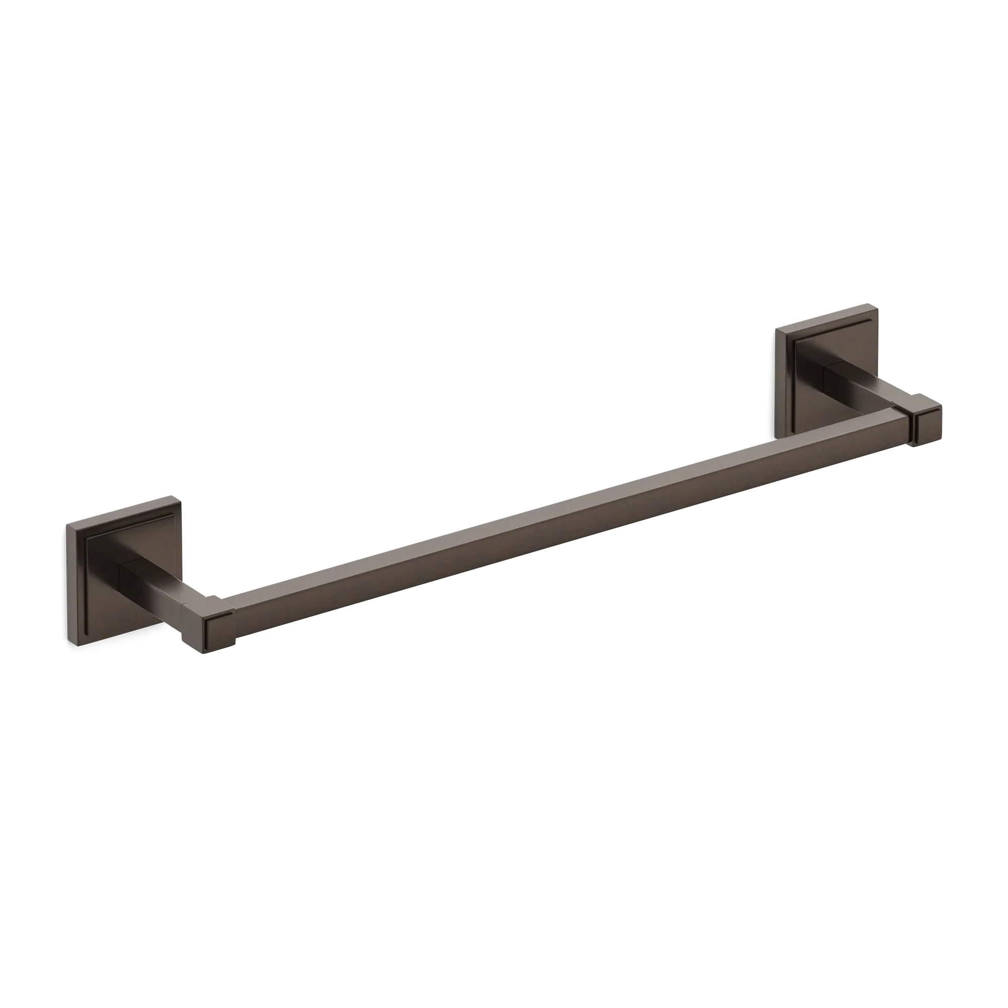 Armac Martin Claremont Bath Towel Rail in 450mm / Dark Bronze