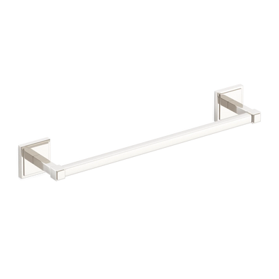 Armac Martin Claremont Bath Towel Rail in 450mm / Polished Nickel Plate