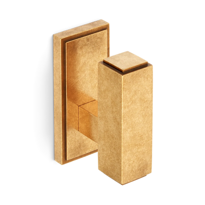 Armac Martin Claremont Wall Hook in 51mm / Burnished Brass