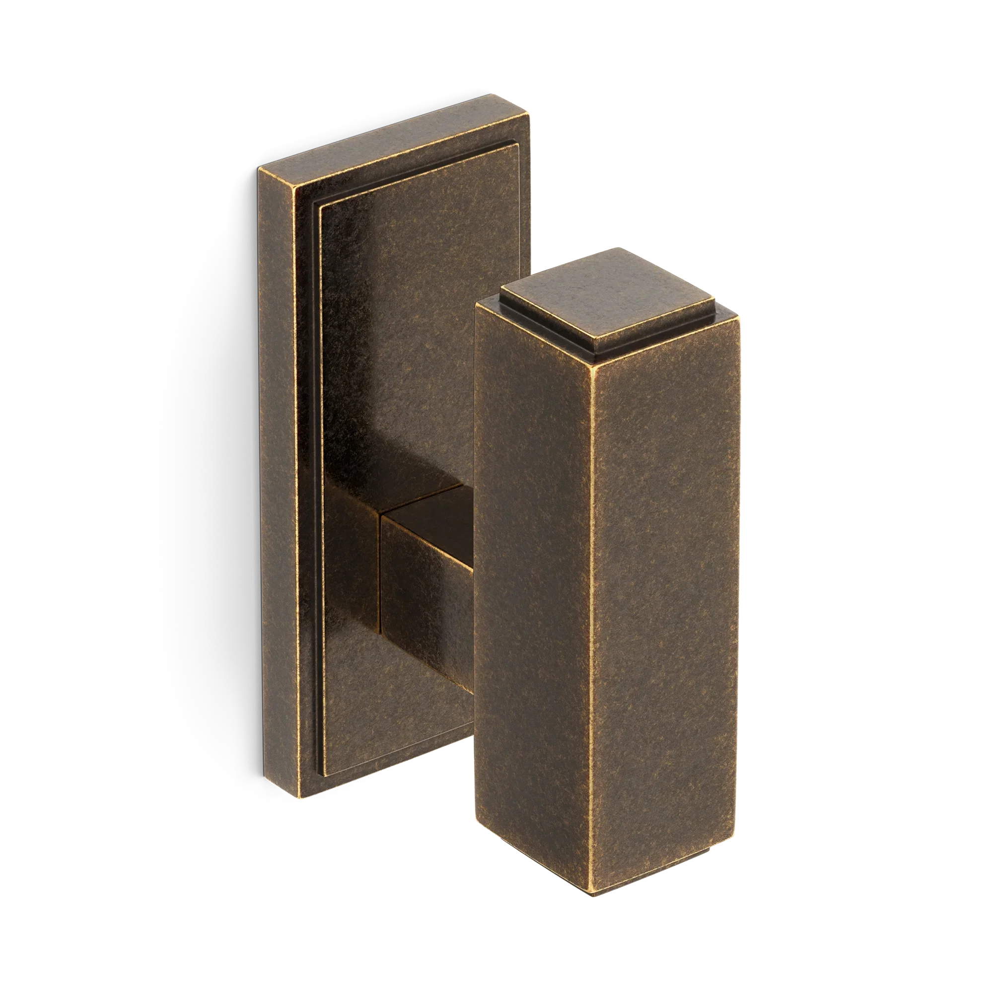 Armac Martin Claremont Wall Hook in 51mm / Dark Aged Brass