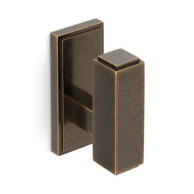 Armac Martin Claremont Wall Hook in 51mm / Dark Aged Brass