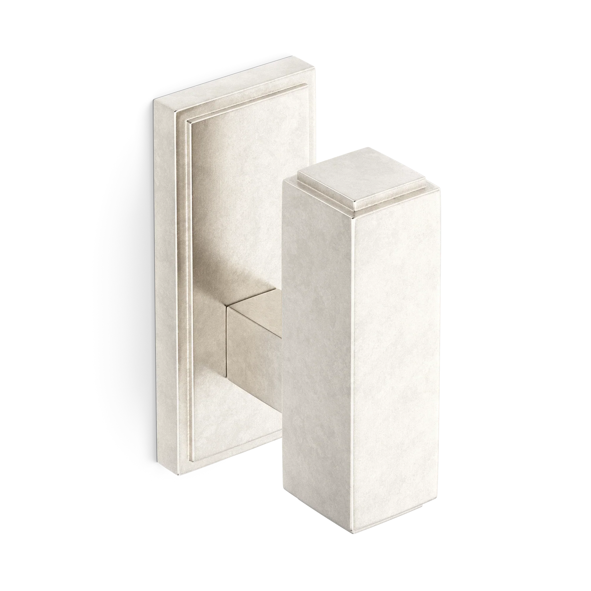 Armac Martin Claremont Wall Hook in 51mm / Barrelled Nickel Plate