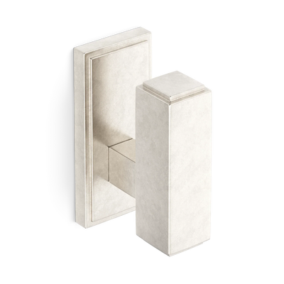 Armac Martin Claremont Wall Hook in 51mm / Barrelled Nickel Plate