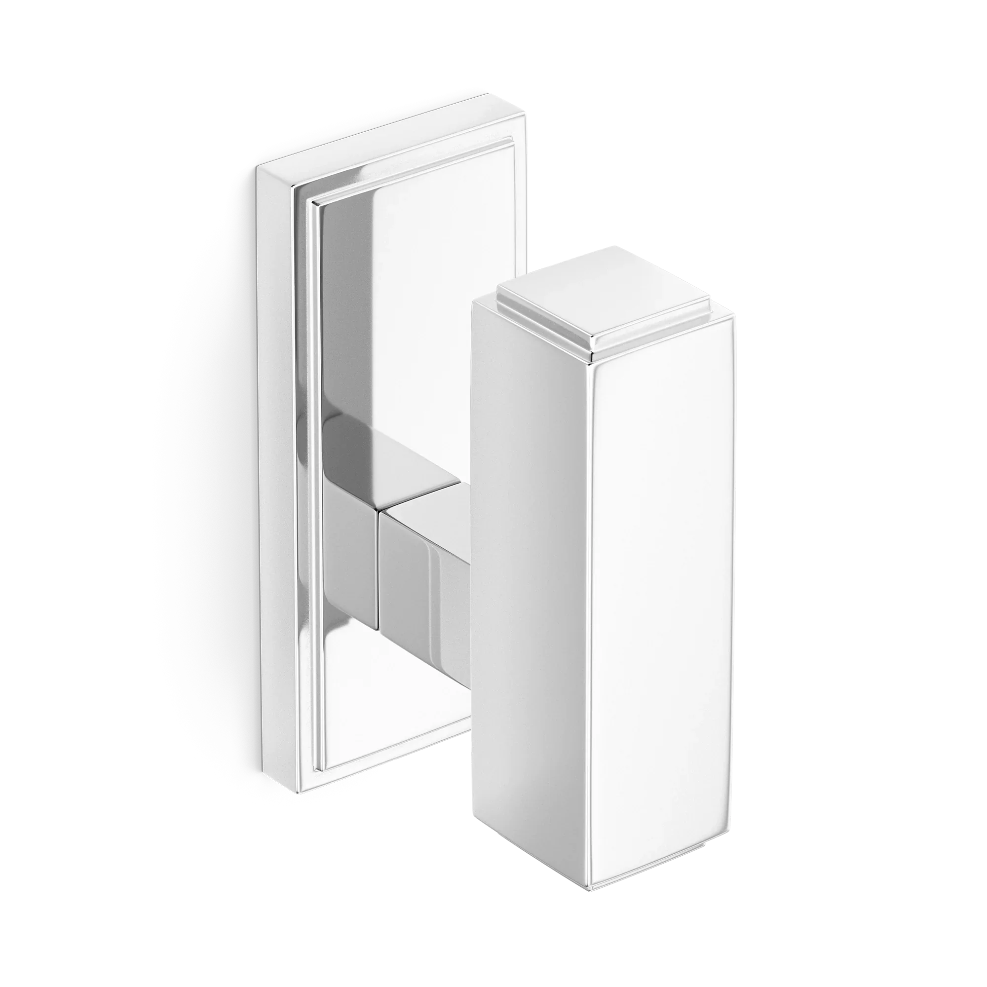 Armac Martin Claremont Wall Hook in 51mm / Polished Chrome Plate