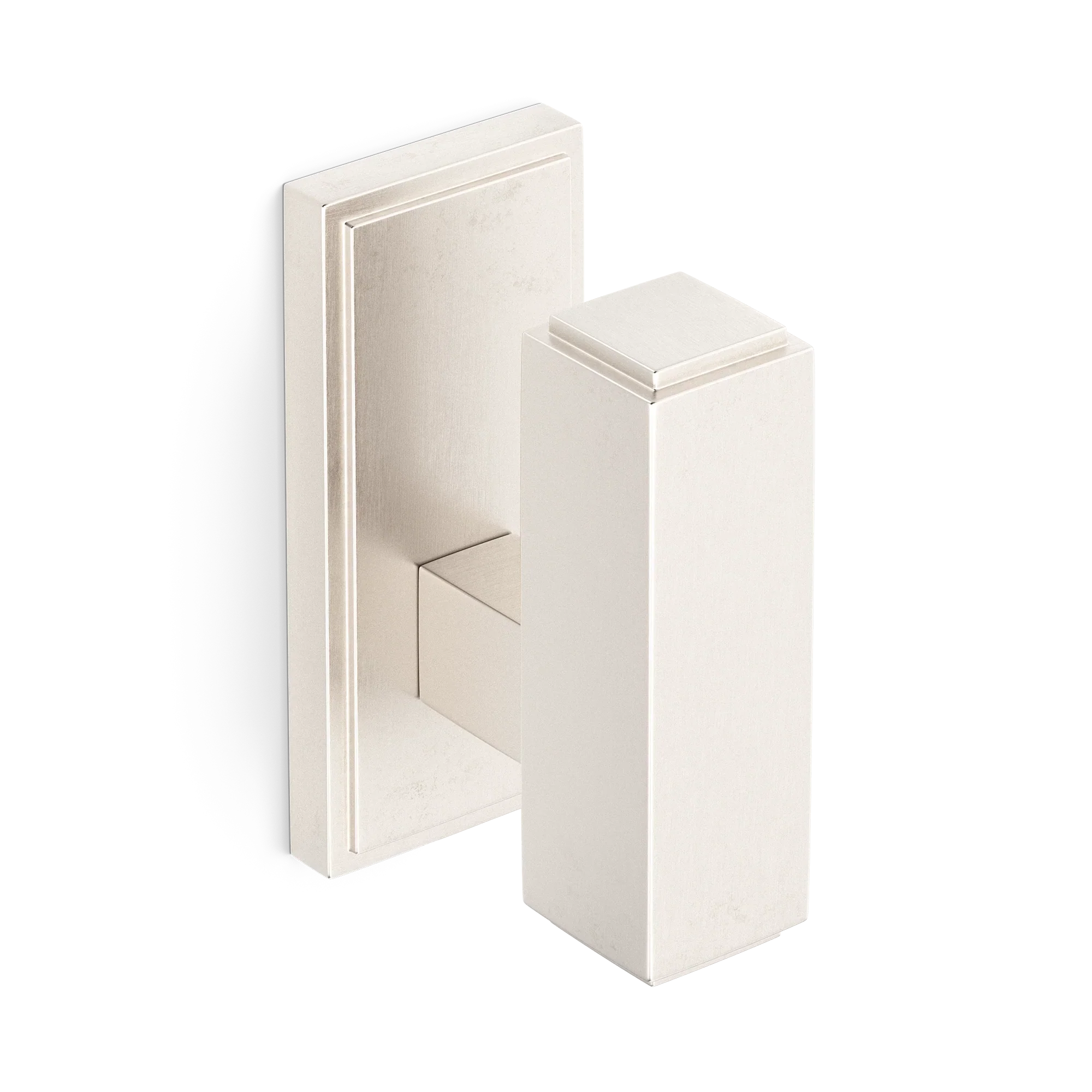 Armac Martin Claremont Wall Hook in 51mm / Satin Nickel Plate