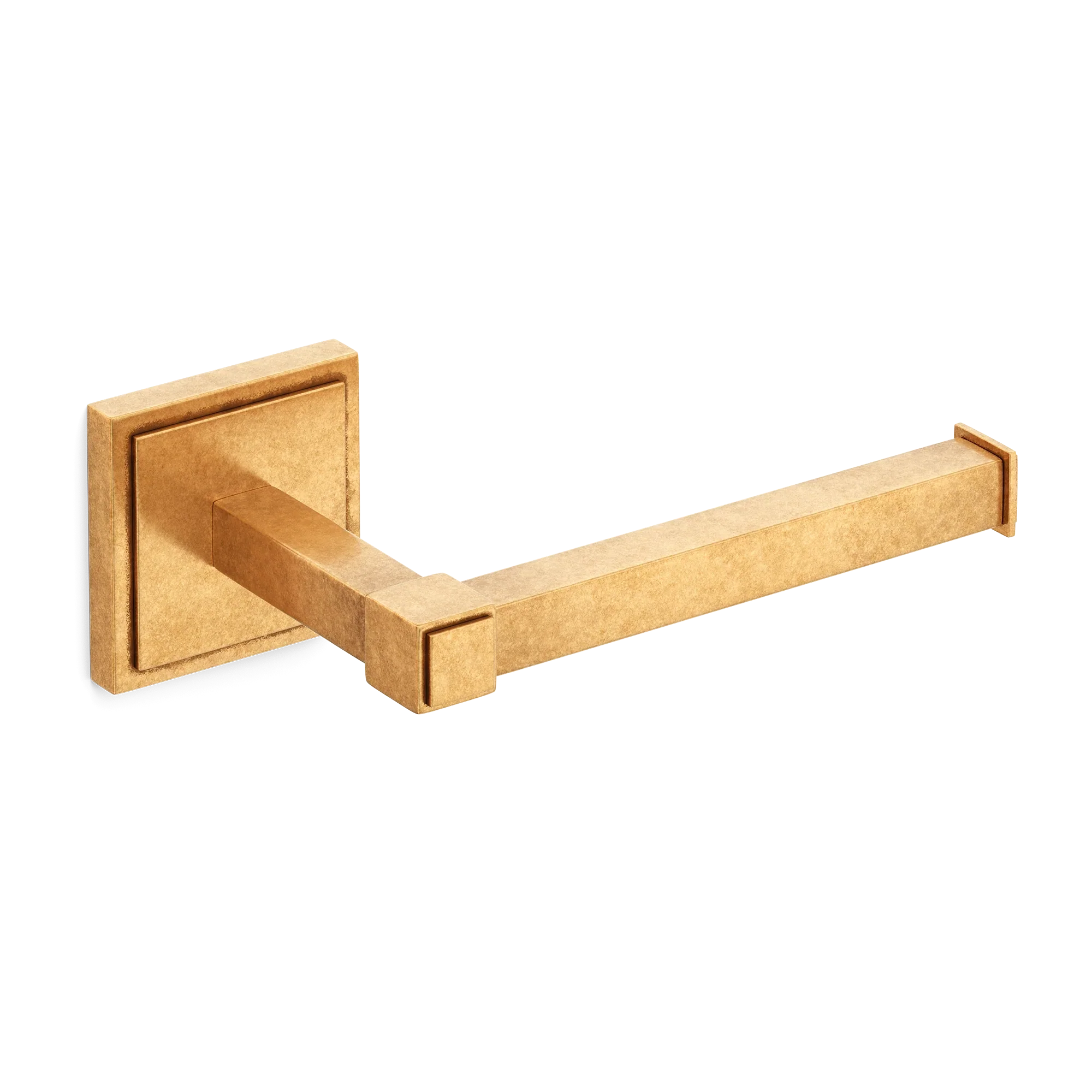 Armac Martin Claremont Toilet Roll Holder in 181mm / Burnished Brass