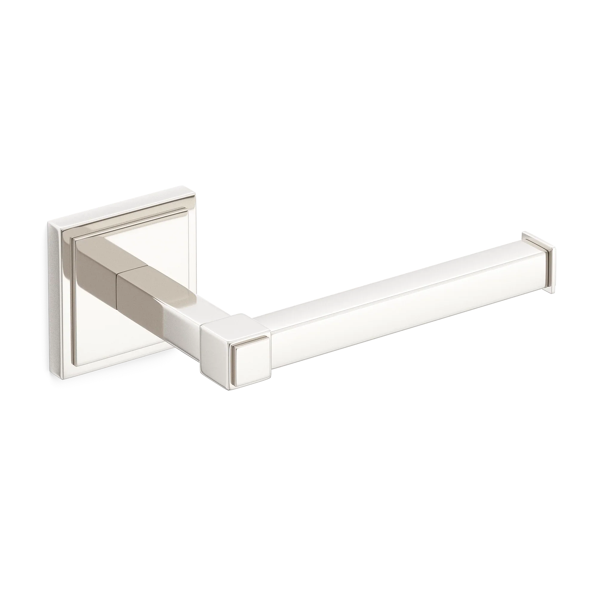 Armac Martin Claremont Toilet Roll Holder in 181mm / Polished Nickel Plate