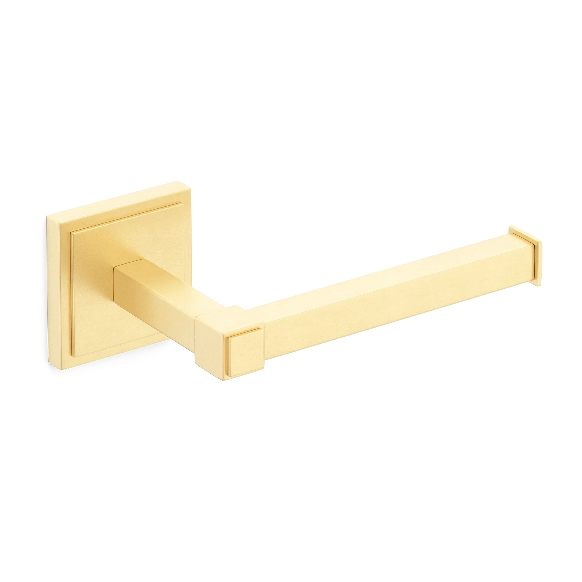 Armac Martin Claremont Toilet Roll Holder in 181mm / Satin Brass Unlacquered