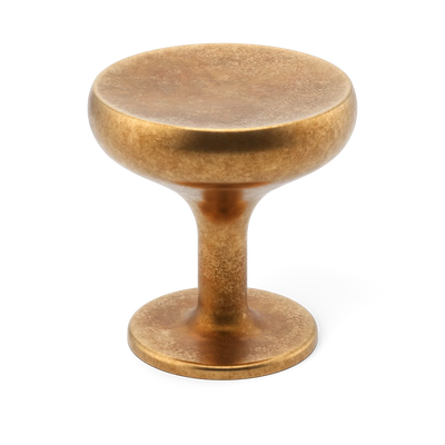 Armac Martin Colmore Cabinet Knob in 27mm / Burnished Brass