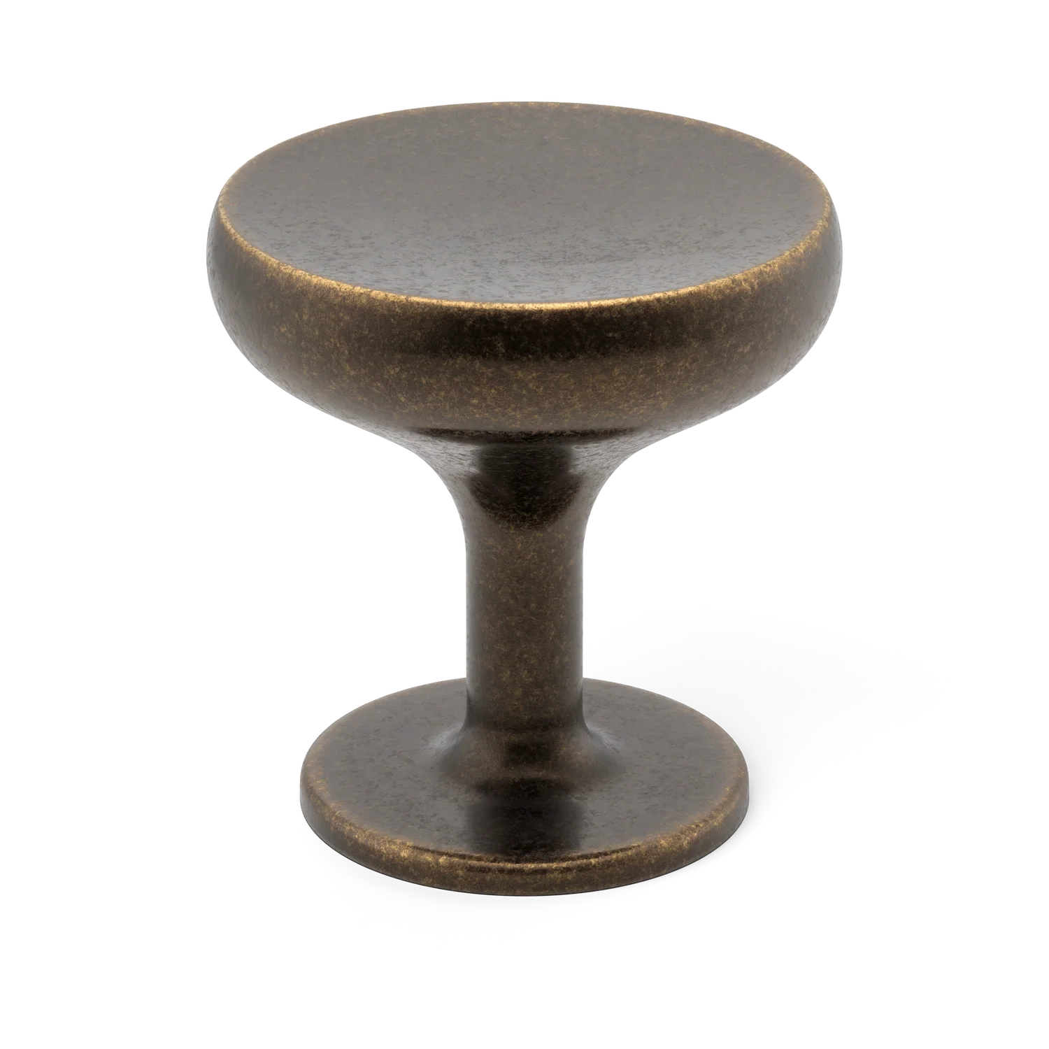 Armac Martin Colmore Cabinet Knob in 27mm / Dark Aged Brass