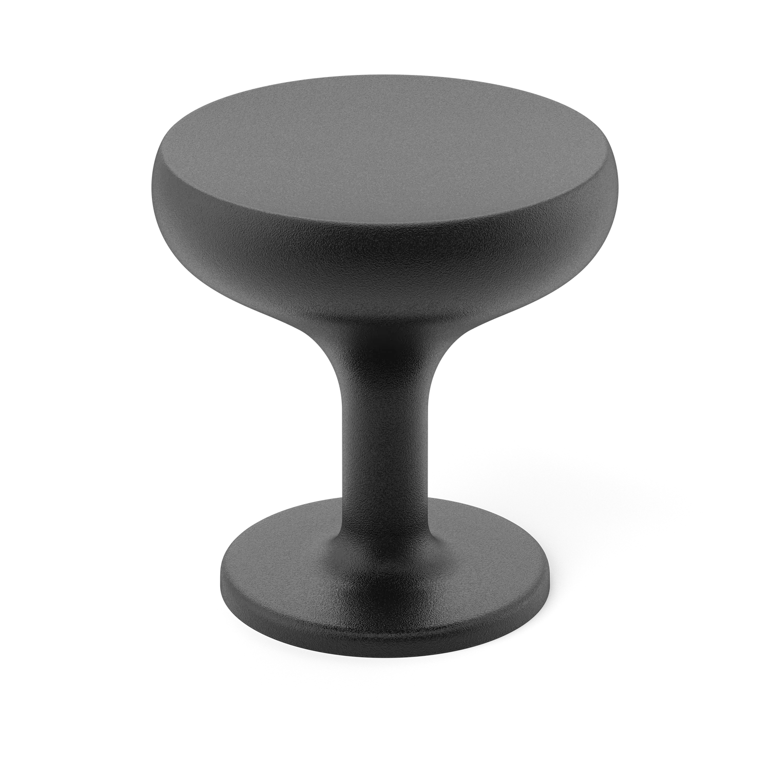 Armac Martin Colmore Cabinet Knob in 27mm / Matt Black Lacquered