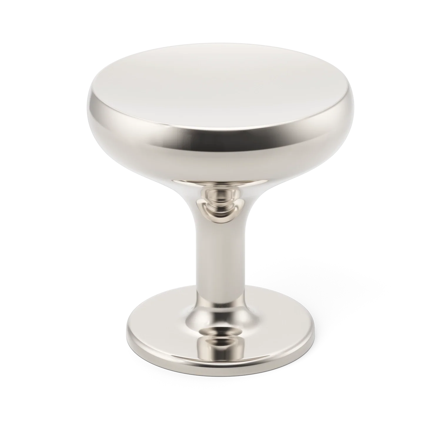 Armac Martin Colmore Cabinet Knob in 27mm / Polished Nickel Plate