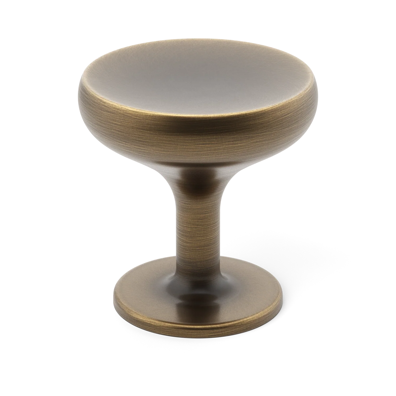 Armac Martin Colmore Cabinet Knob in 27mm / Satin Antique Satin Lacquered