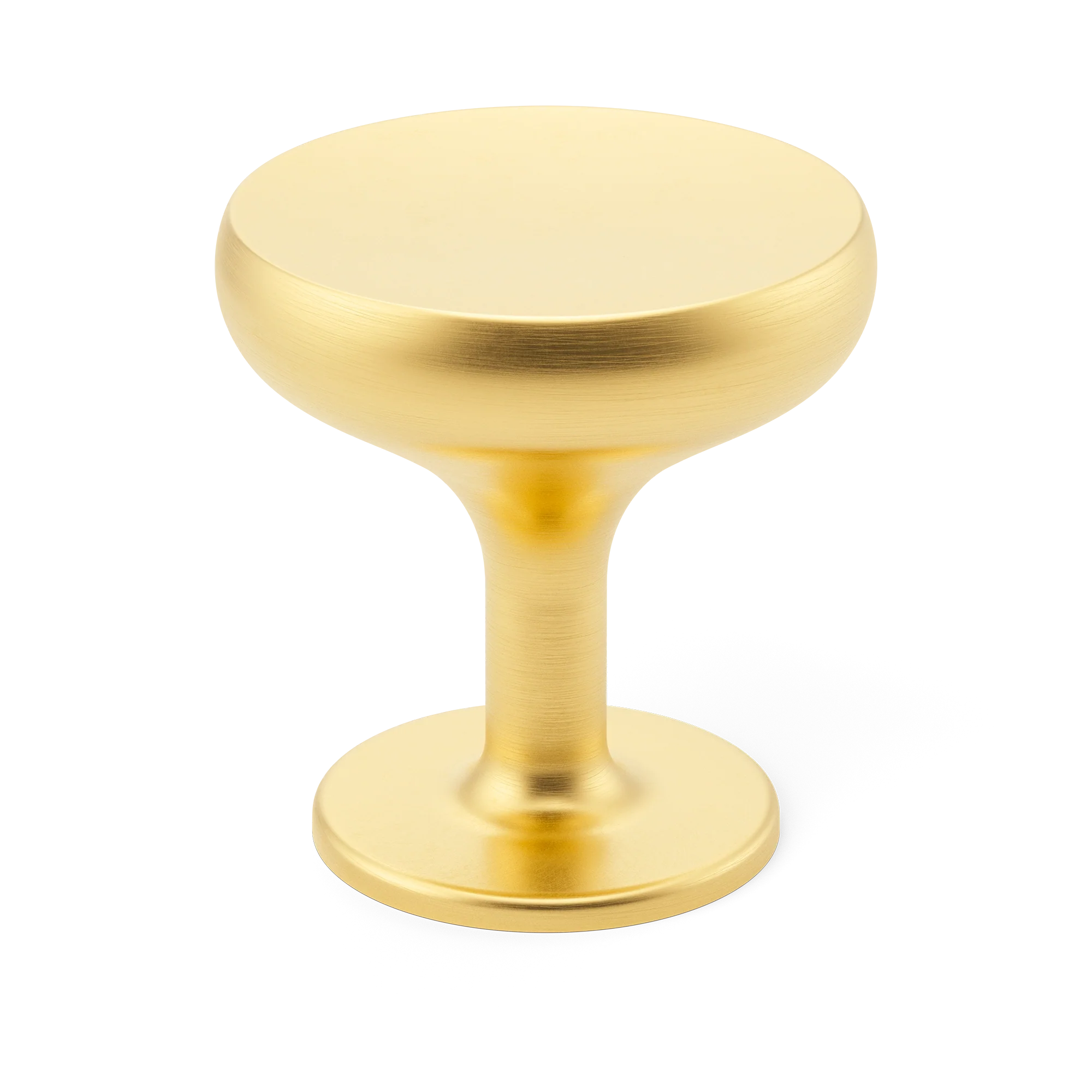 Armac Martin Colmore Cabinet Knob in 27mm / Satin Brass Lacquered
