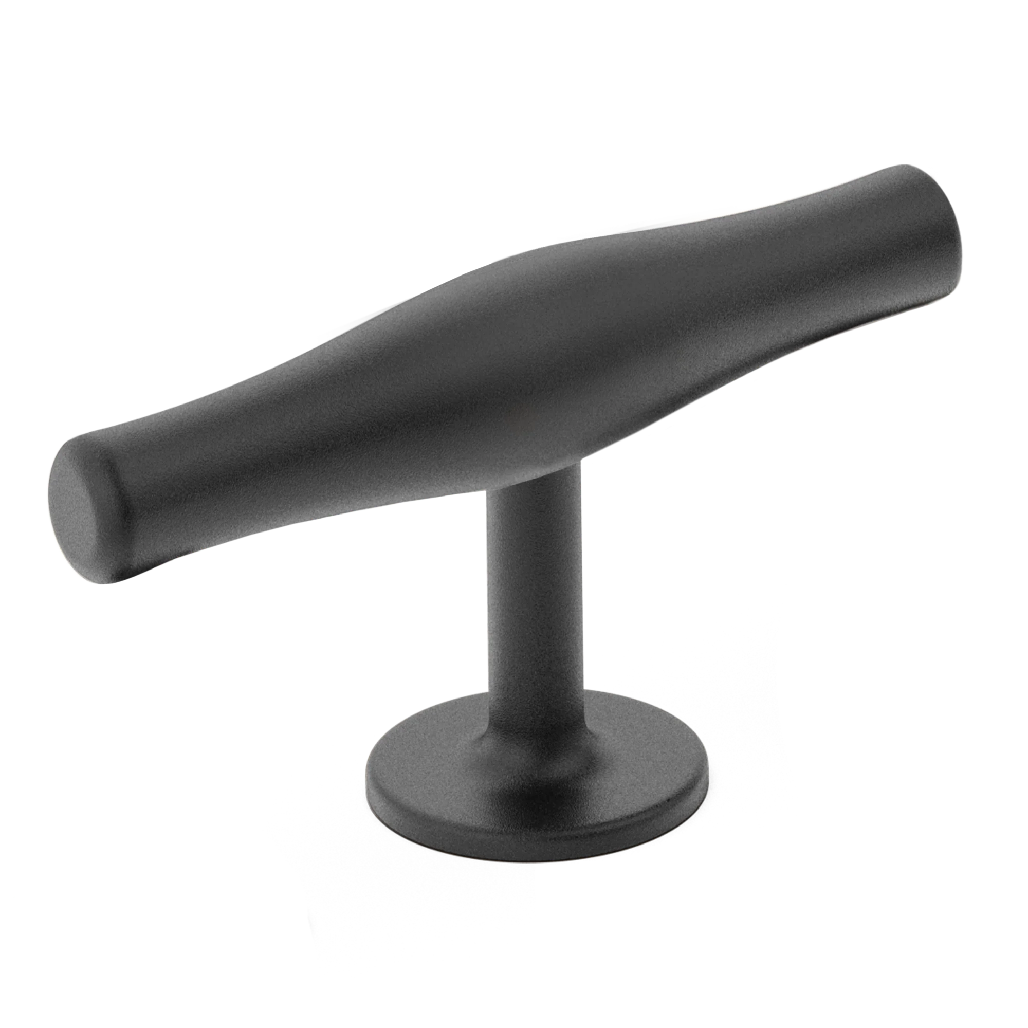 Armac Martin Colmore T-bar Handle in 65mm / Matt Black Lacquered