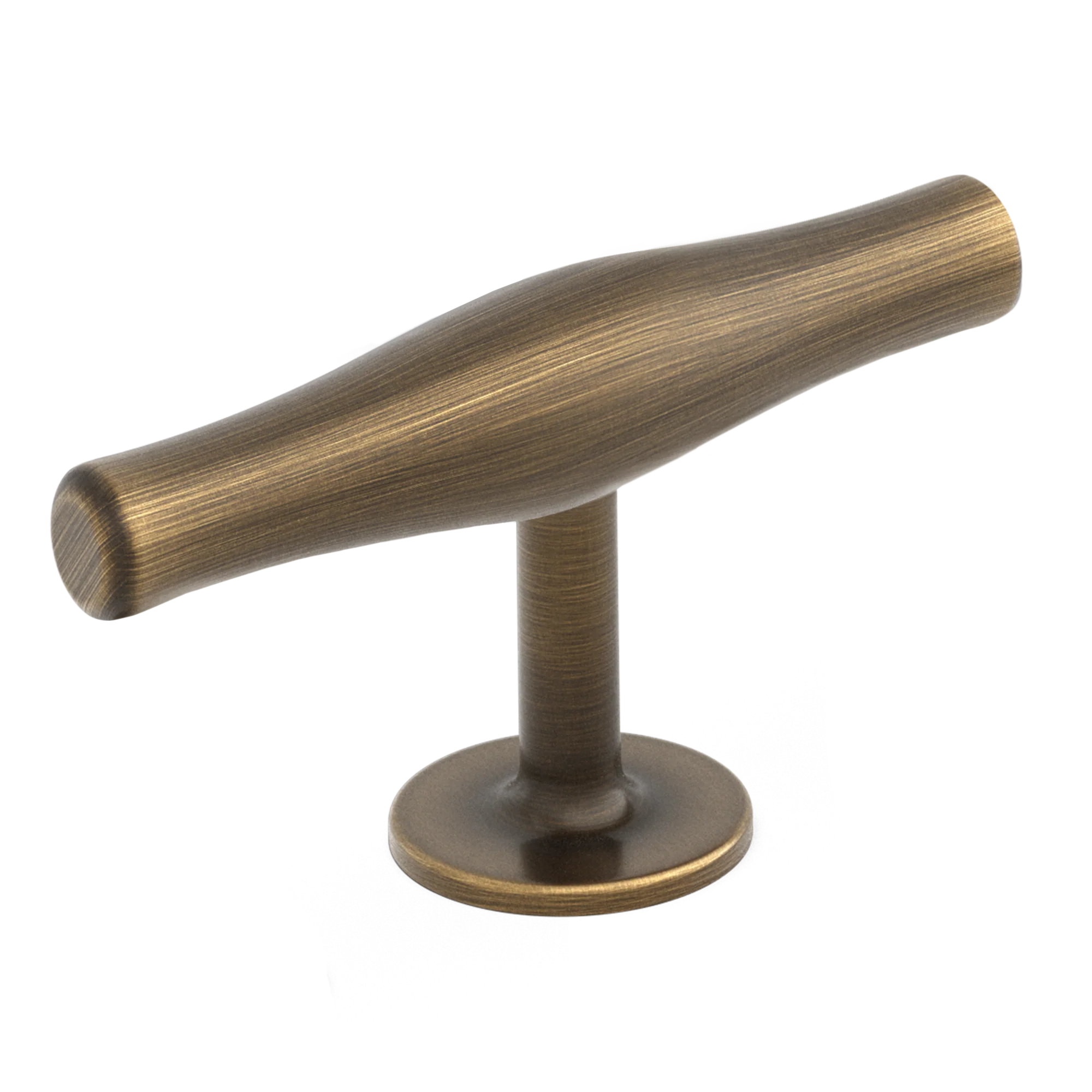 Armac Martin Colmore T-bar Handle in 65mm / Satin Antique Satin Lacquered