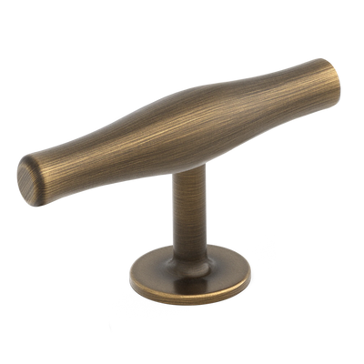 Armac Martin Colmore T-bar Handle in 65mm / Satin Antique Satin Lacquered