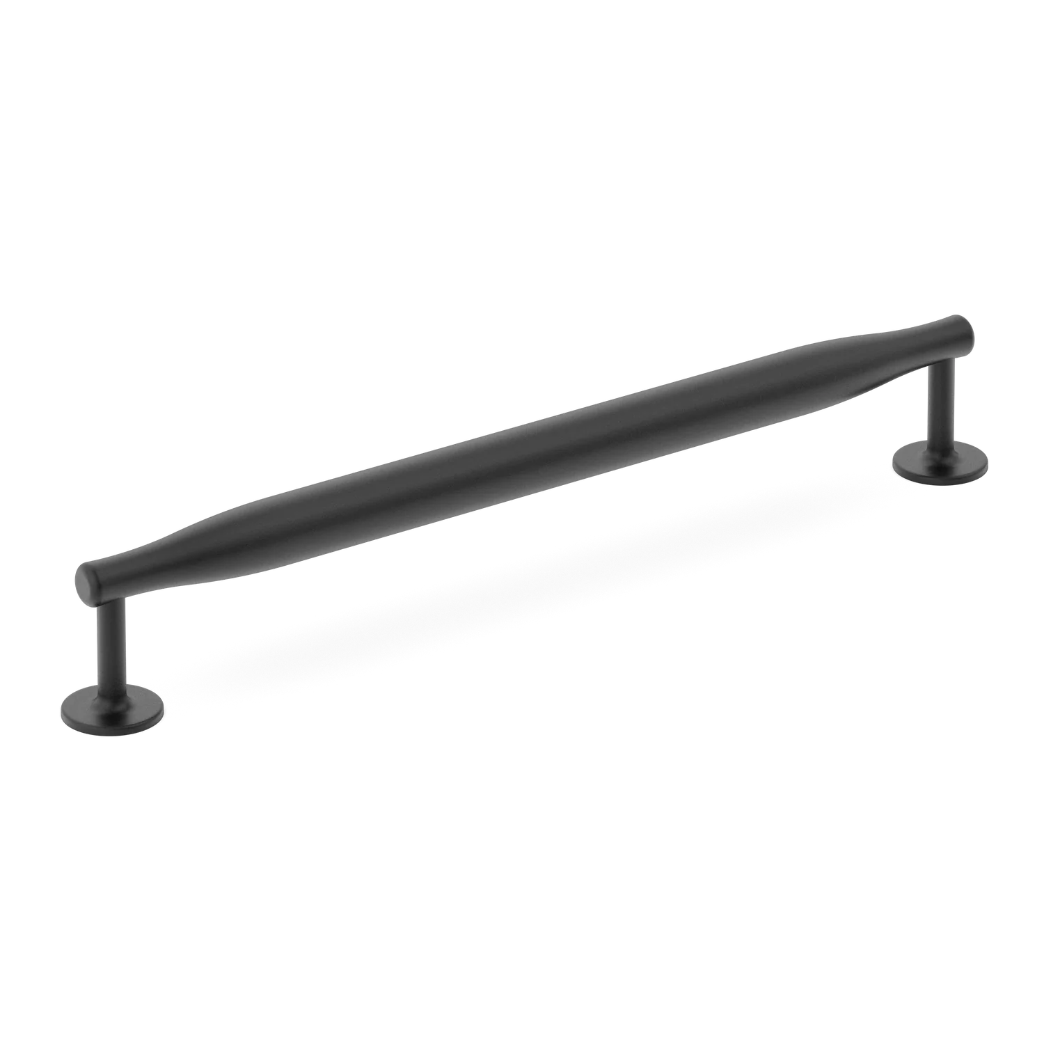 Armac Martin Colmore Cabinet Pull Handle in 96mm / Matt Black Lacquered