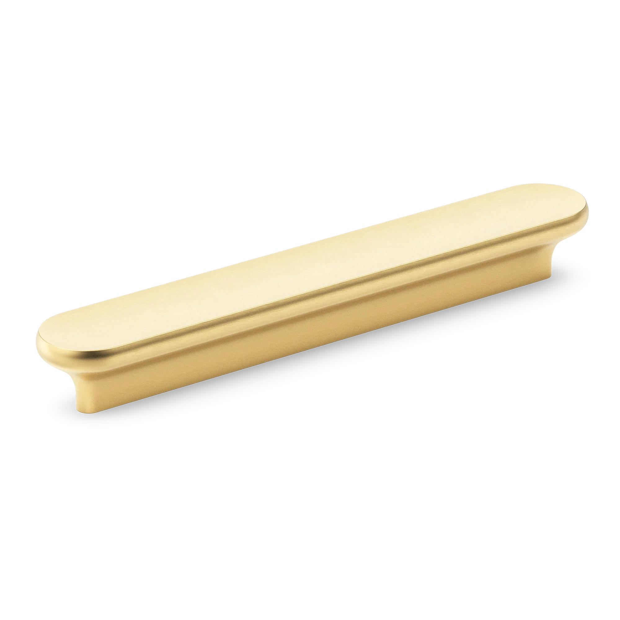 Armac Martin Colmore Cabinet Capsule Handle in 64mm / Satin Brass Satin Lacquered