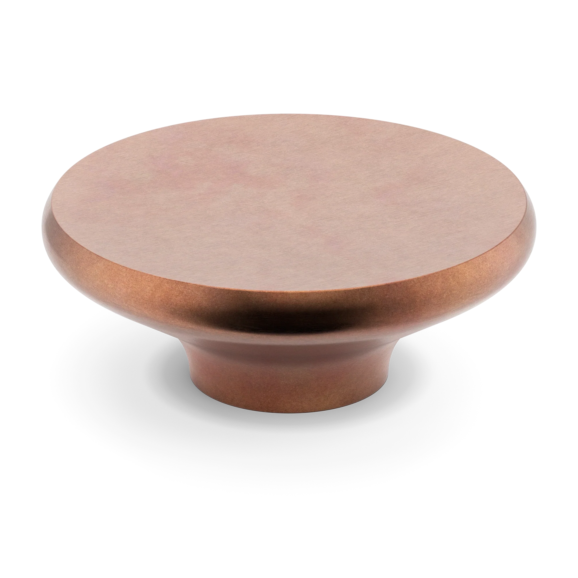 Armac Martin Colmore Circular Pull Handle in 100mm / Aged Copper