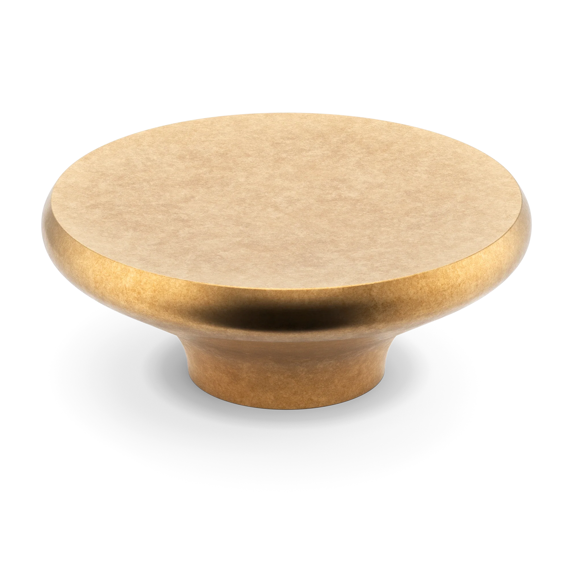 Armac Martin Colmore Circular Pull Handle in 100mm / Burnished Brass