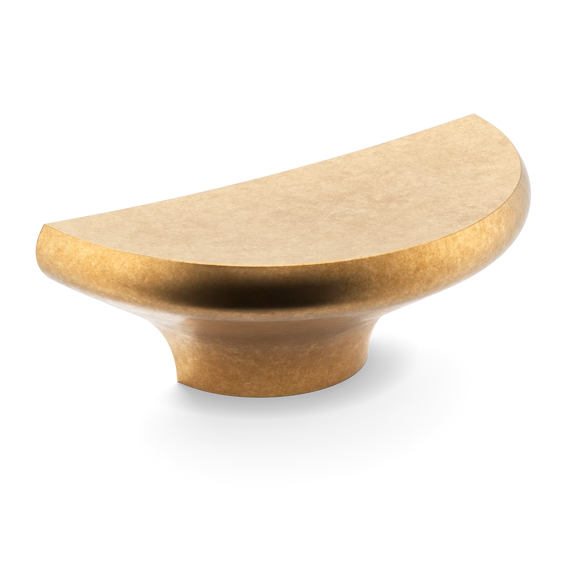 Armac Martin Colmore D-pull Handle in 100mm / Burnished Brass