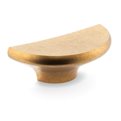 Armac Martin Colmore D-pull Handle in 100mm / Burnished Brass