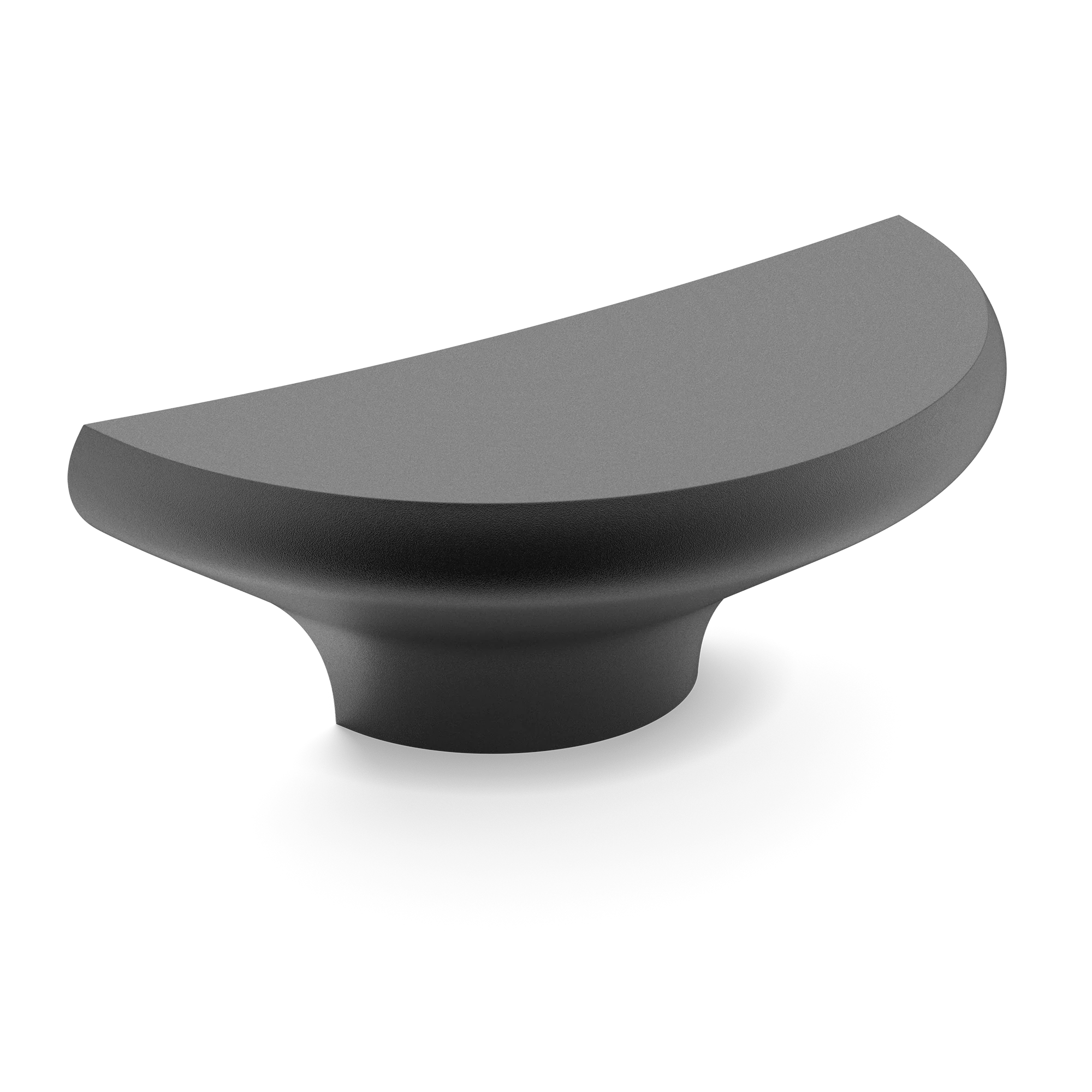 Armac Martin Colmore D-pull Handle in 100mm / Matt Black Lacquered