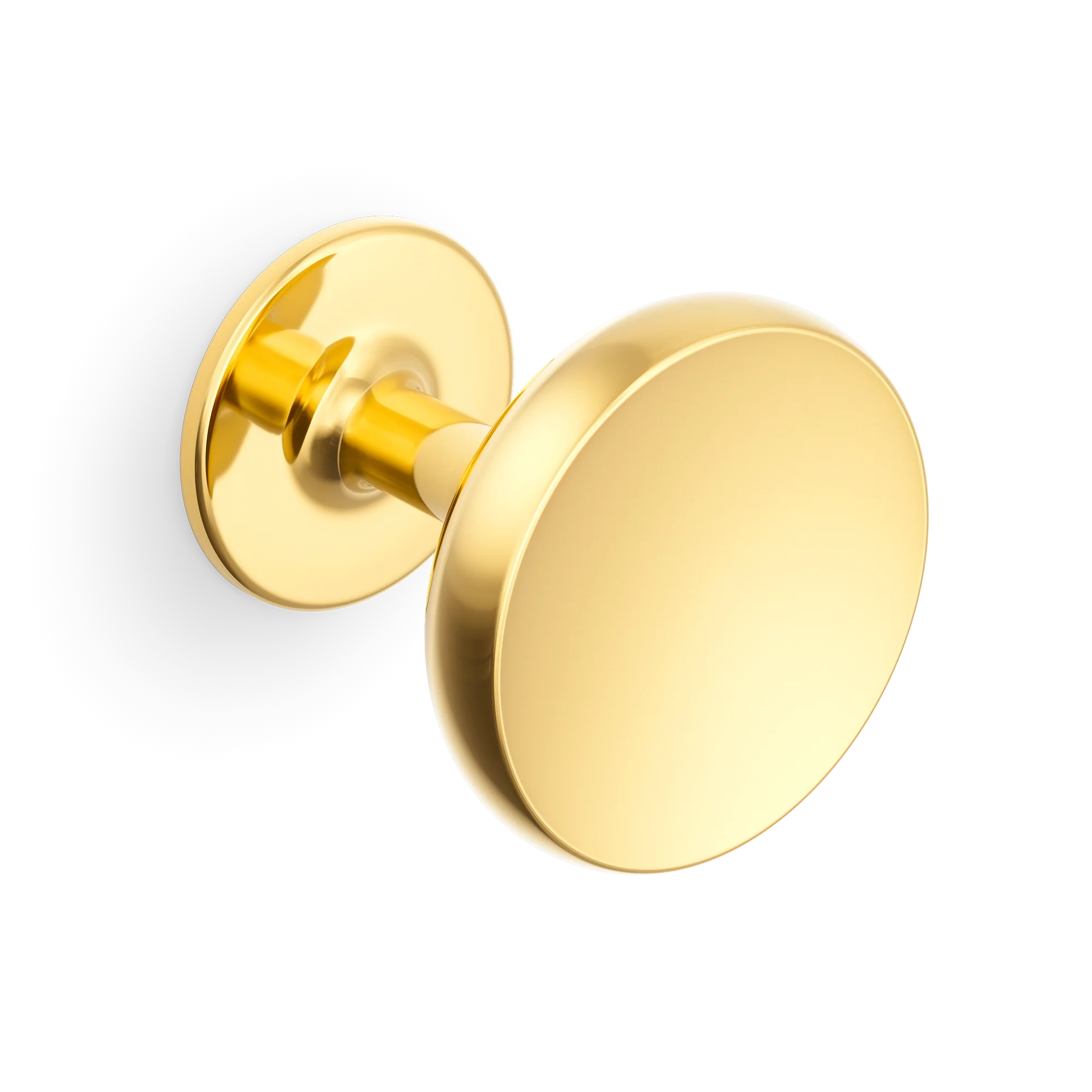 Armac Martin Colmore Robe Hook in 27mm / Polished Brass Lacquered
