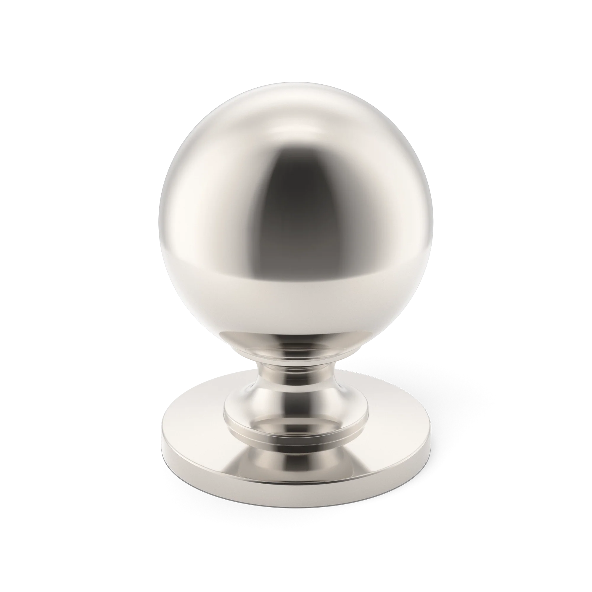 Armac Martin Cotswold Ball Cabinet Knob in 19mm / Polished Nickel Plate