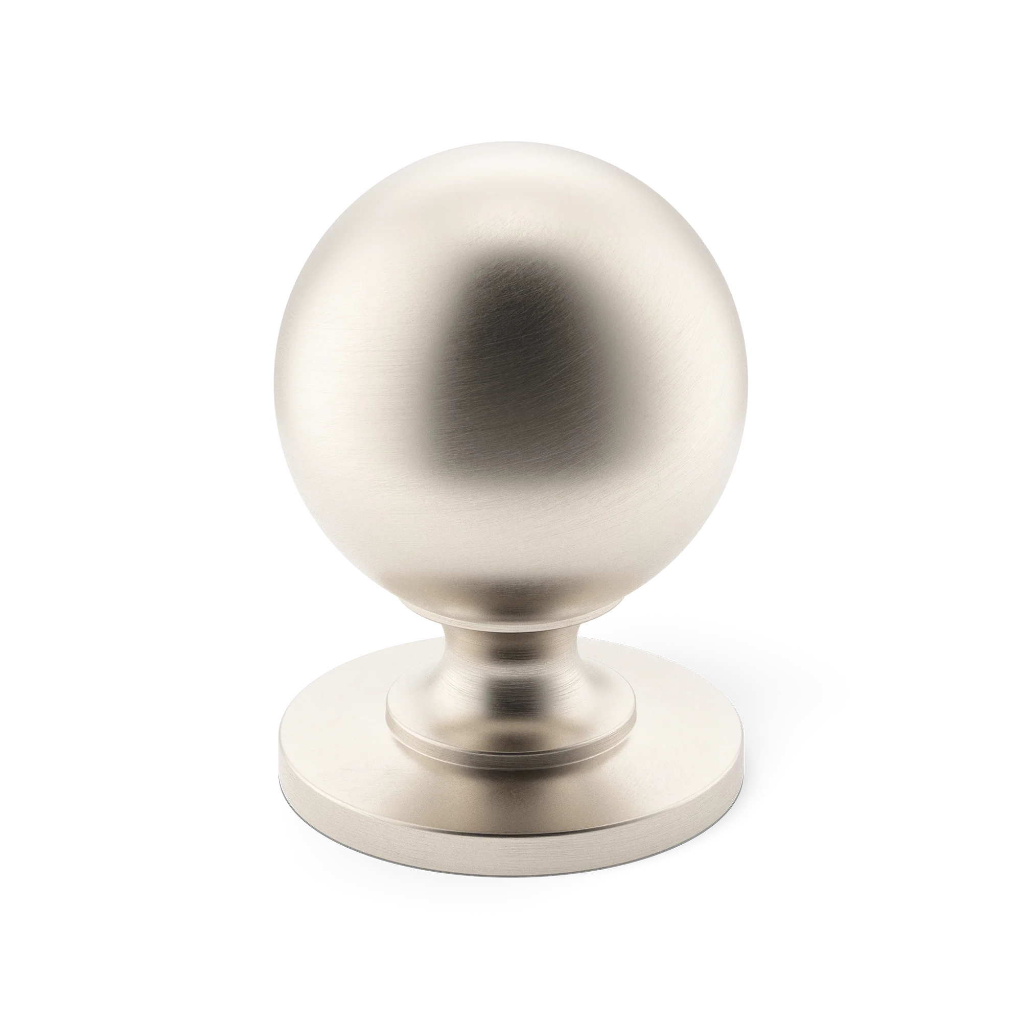 Armac Martin Cotswold Ball Cabinet Knob in 19mm / Satin Nickel Plate