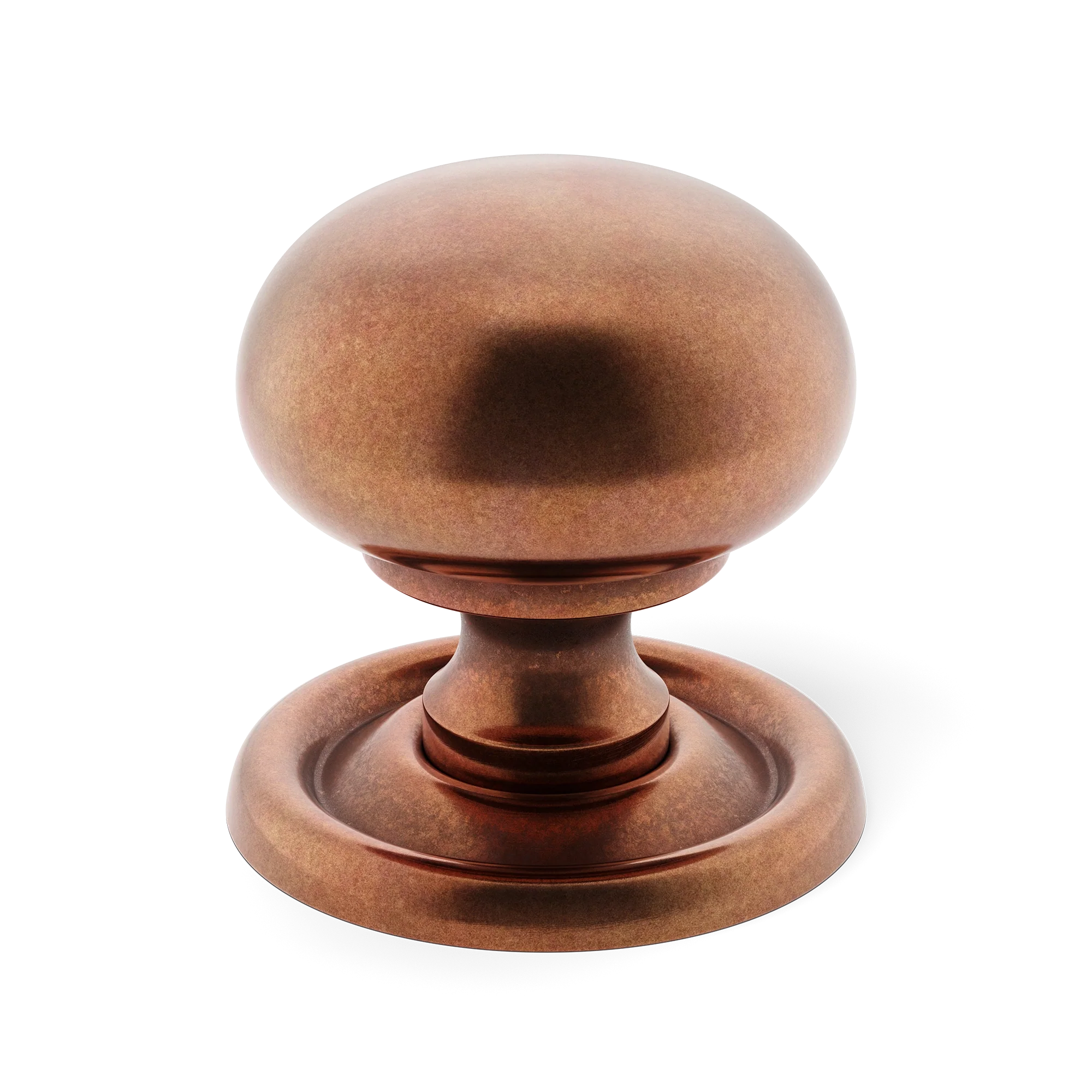 Armac Martin Cotswold Bun Cabinet Knob in 19mm / Aged Copper