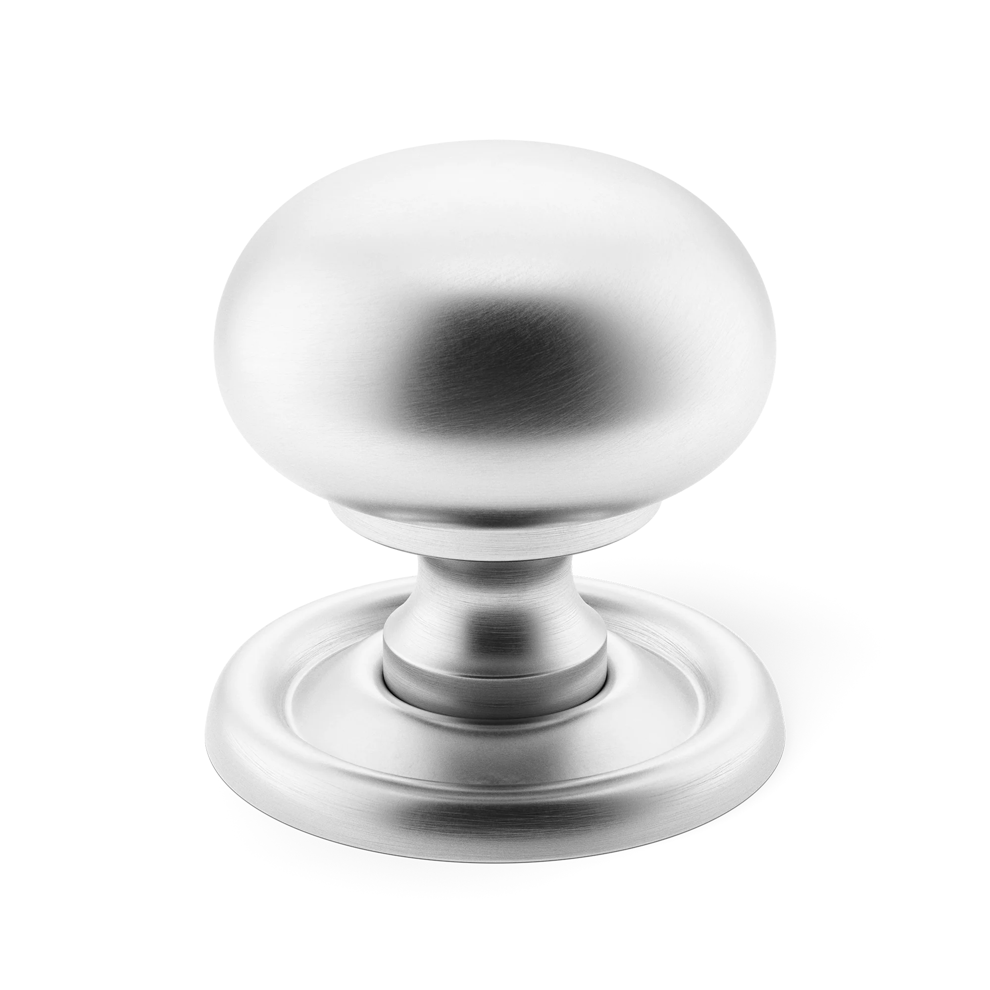 Armac Martin Cotswold Bun Cabinet Knob in 19mm / Satin Chrome Plate