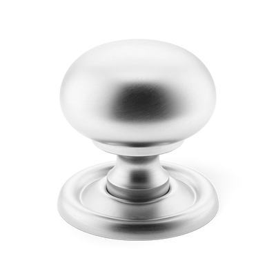 Armac Martin Cotswold Bun Cabinet Knob in 19mm / Satin Chrome Plate