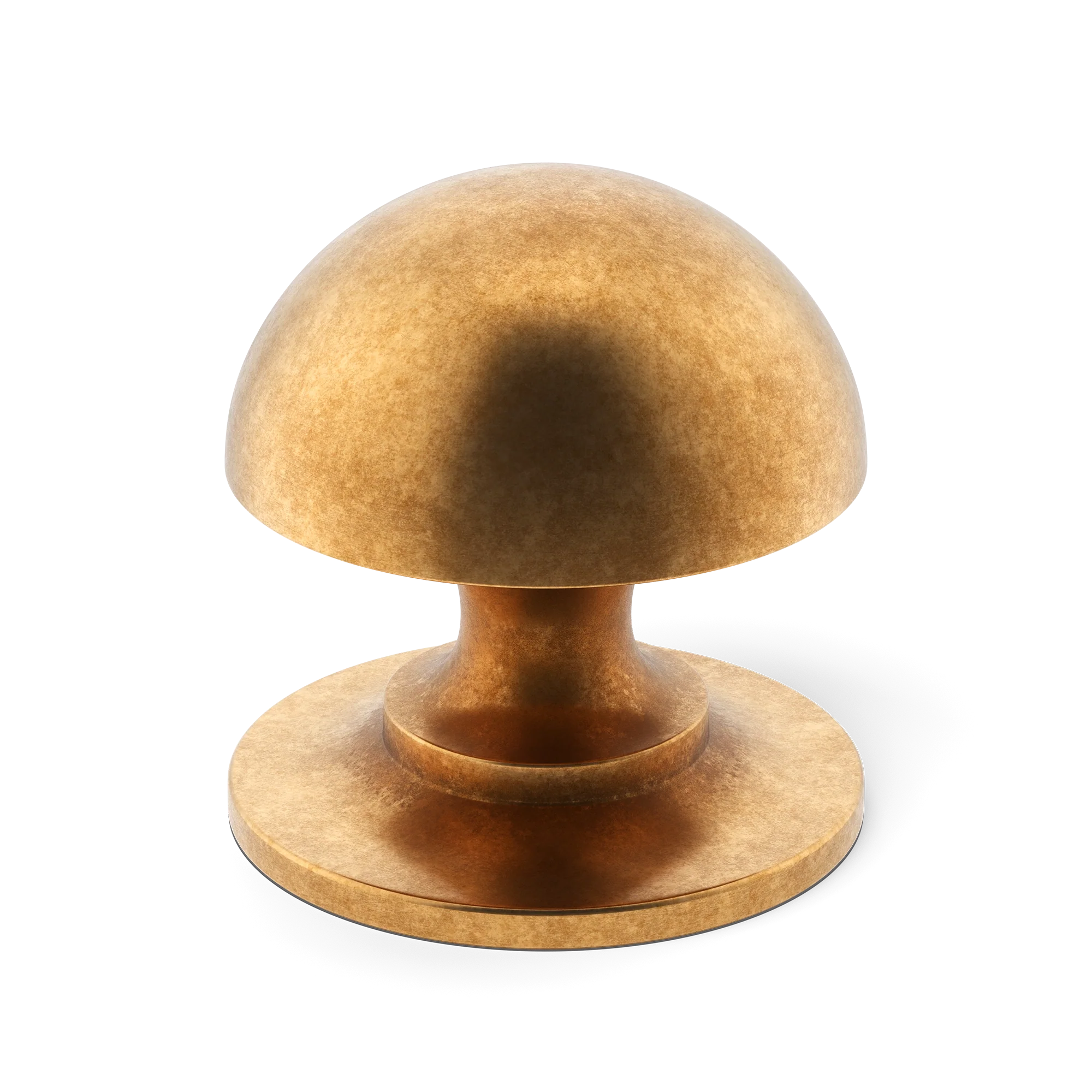 Armac Martin Cotswold Mushroom Cabinet Knob in 19mm / Burnished Brass