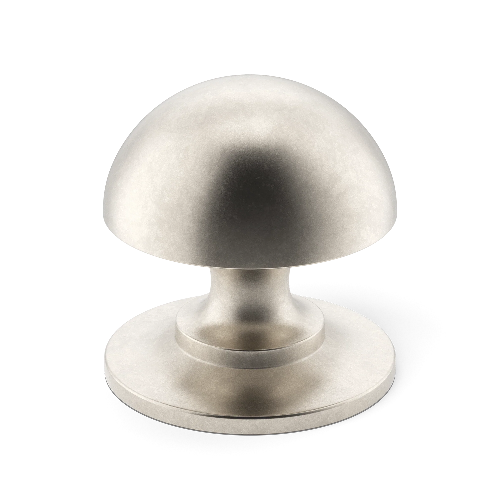 Armac Martin Cotswold Mushroom Cabinet Knob in 19mm / Barrelled Nickel Plate