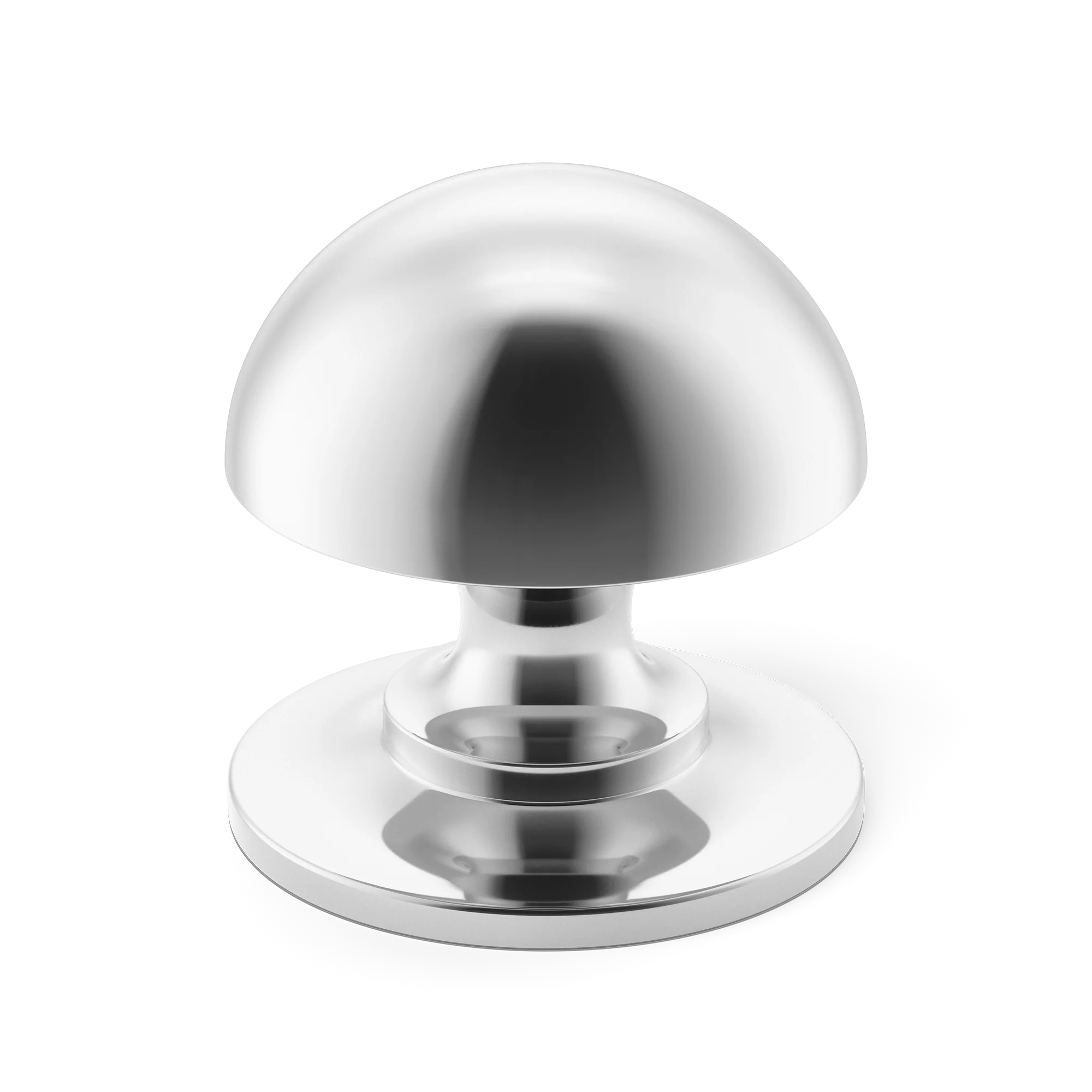 Armac Martin Cotswold Mushroom Cabinet Knob in 19mm / Polished Chrome Plate