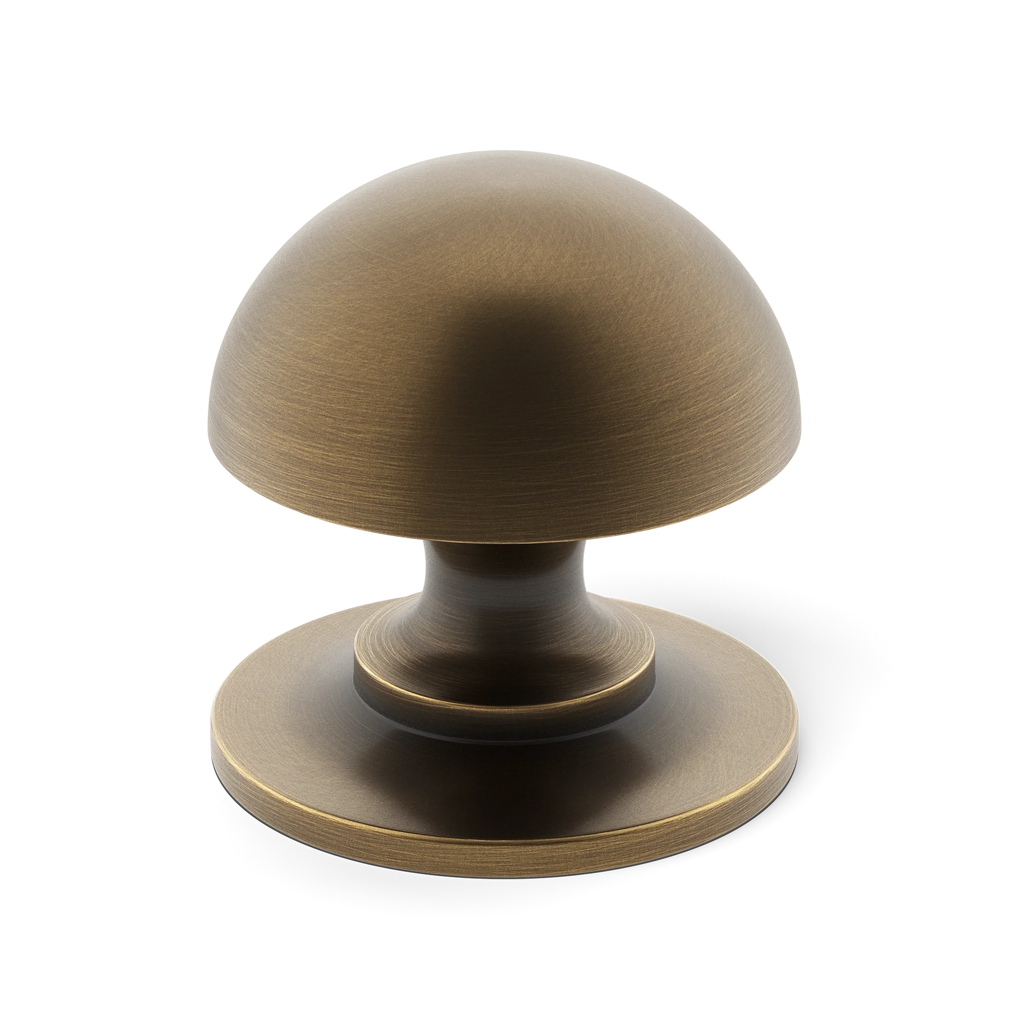 Armac Martin Cotswold Mushroom Cabinet Knob in 19mm / Satin Antique Satin Lacquered