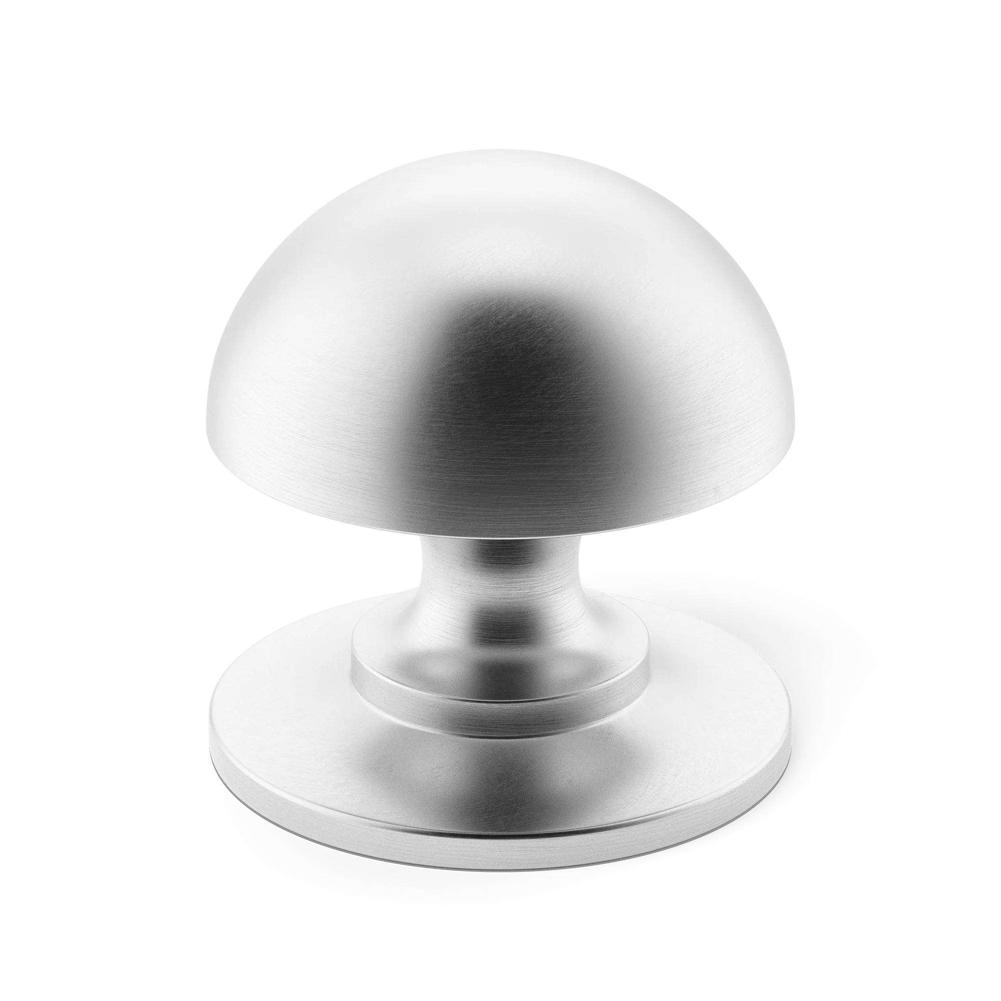 Armac Martin Cotswold Mushroom Cabinet Knob in 19mm / Satin Chrome Plate