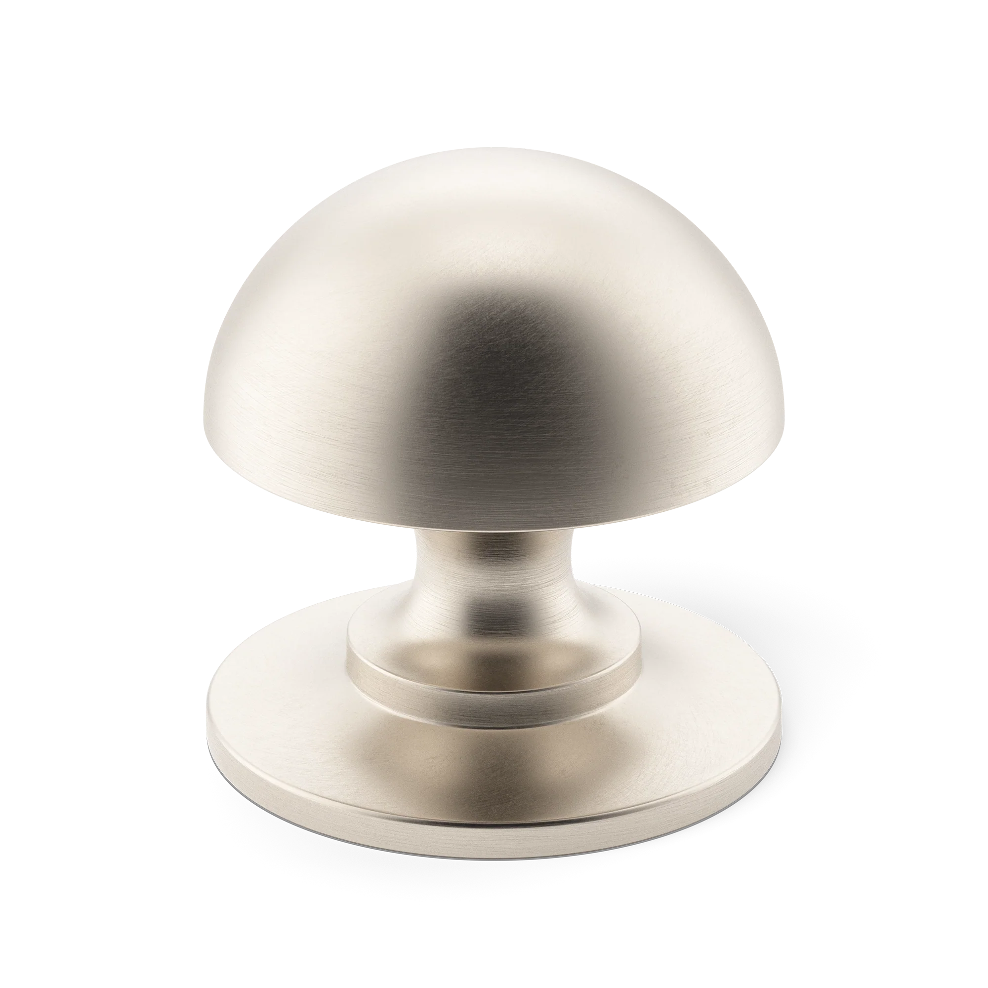 Armac Martin Cotswold Mushroom Cabinet Knob in 19mm / Satin Nickel Plate