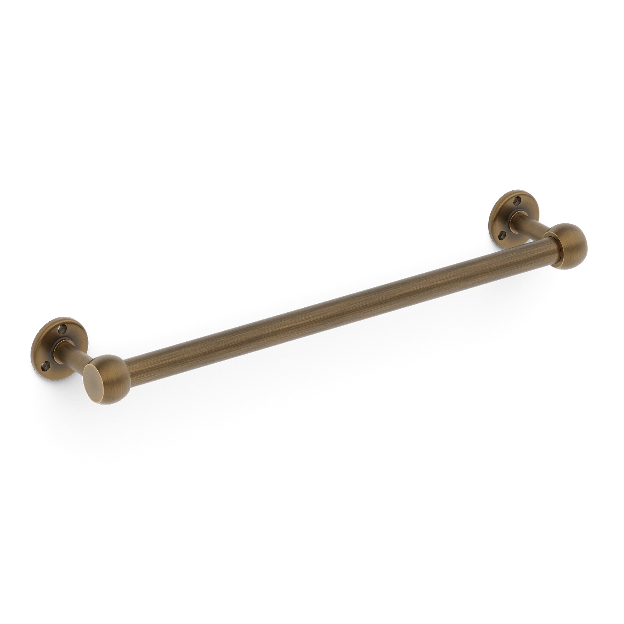 Armac Martin Cotswold Bath Towel Rail in 500mm / Satin Antique Satin Lacquered
