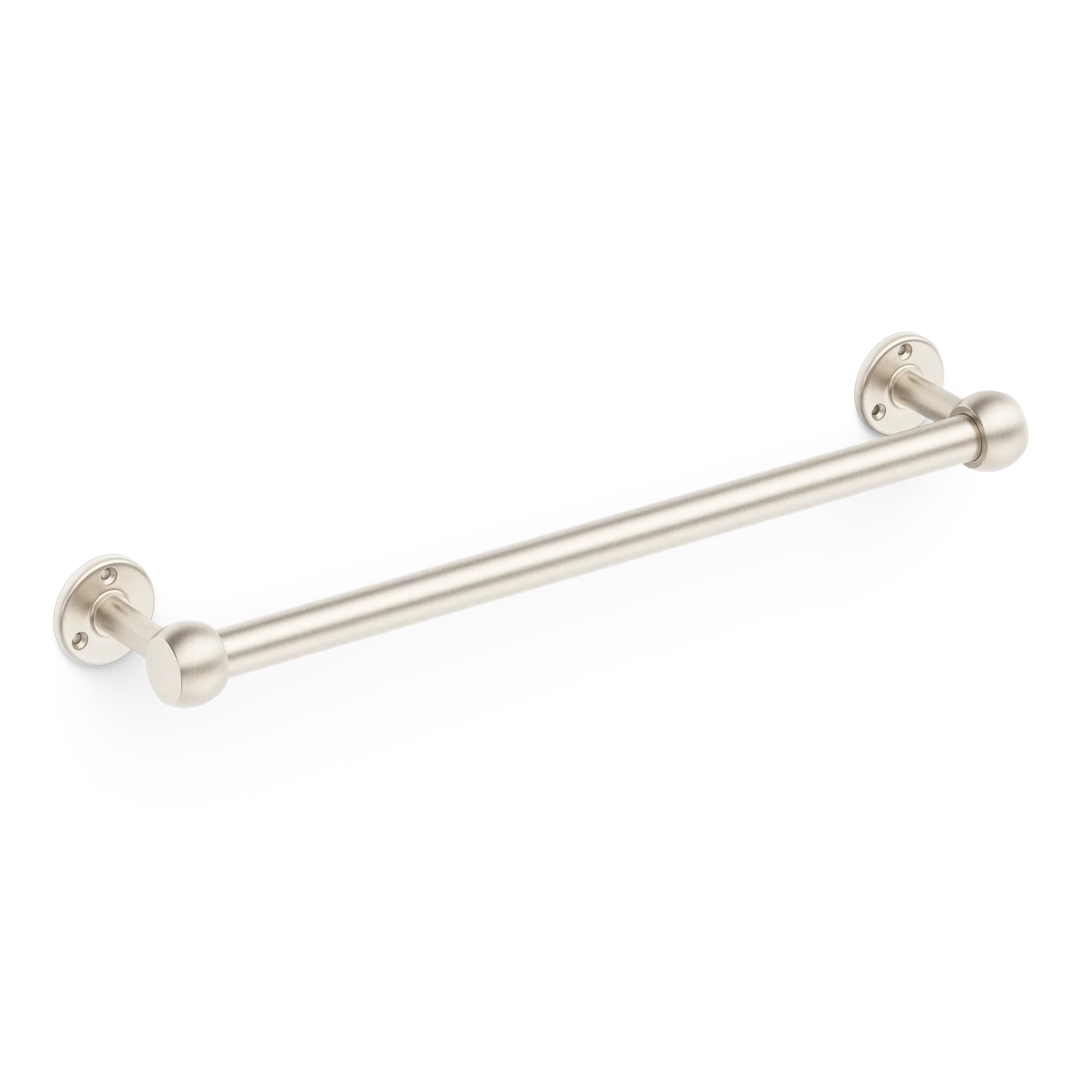 Armac Martin Cotswold Bath Towel Rail in 500mm / Satin Nickel Plate