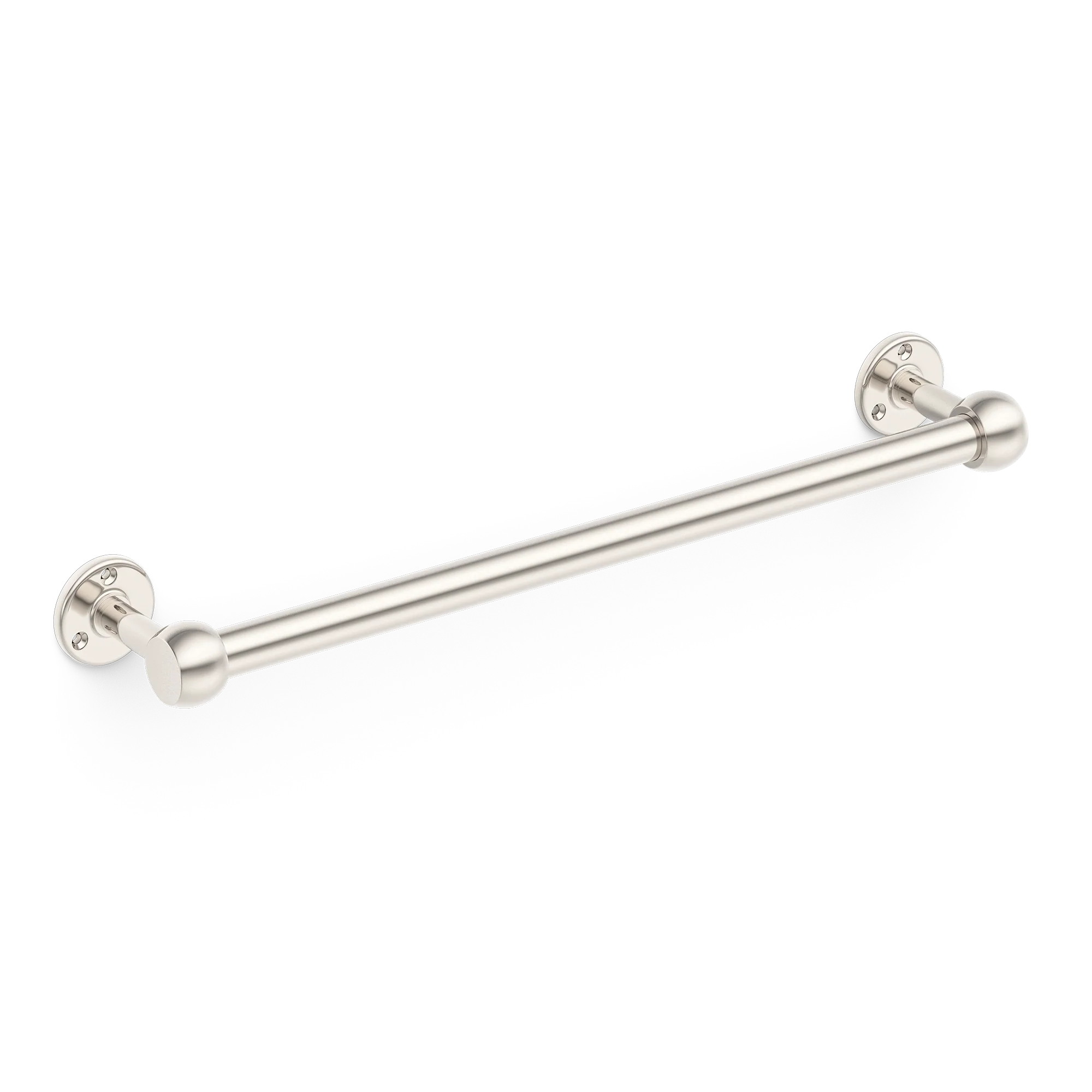 Armac Martin Cotswold Slim Bath Towel Rail in 500mm / Polished Nickel Plate
