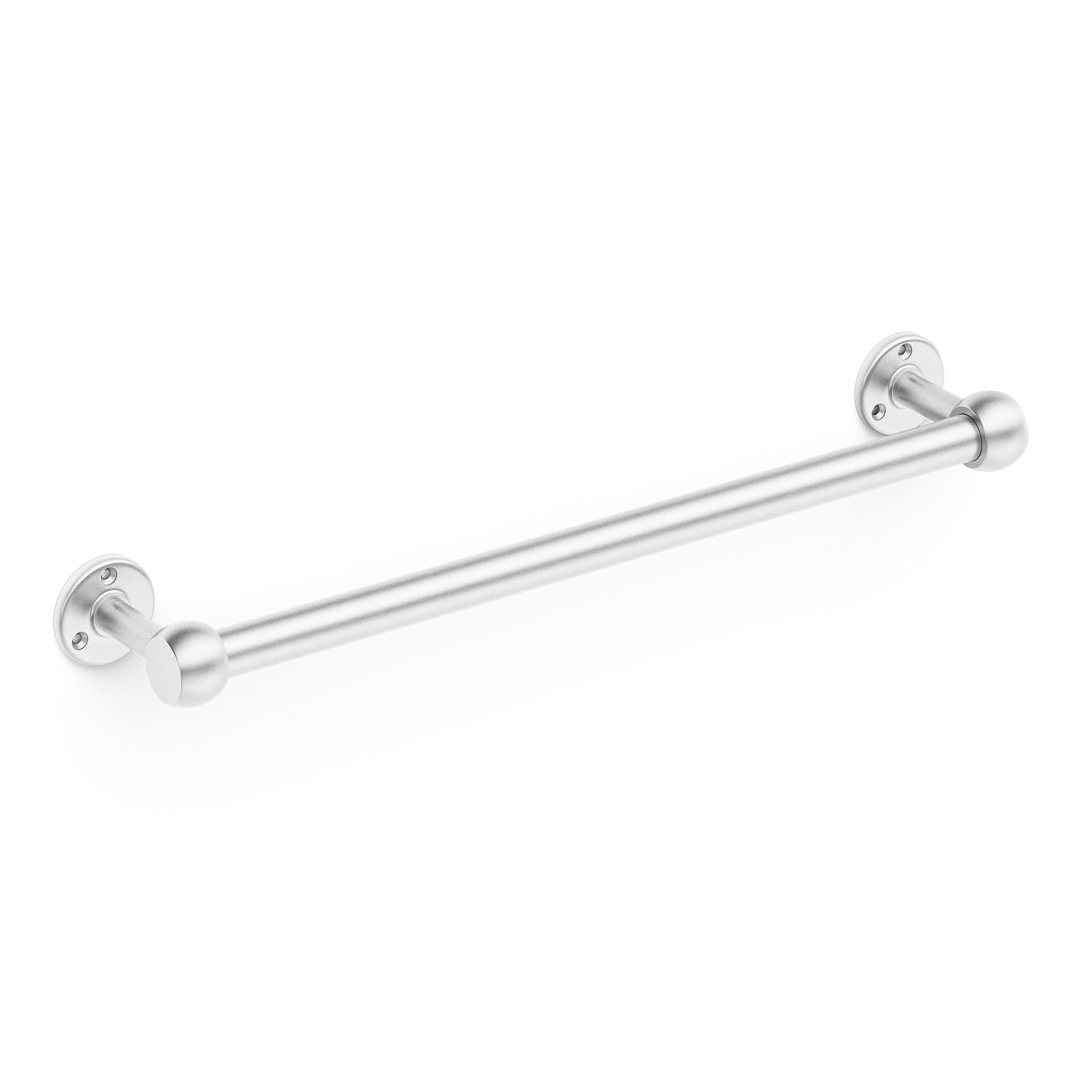 Armac Martin Cotswold Slim Bath Towel Rail in 500mm / Satin Chrome Plate