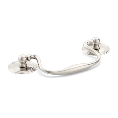Armac Martin Cotswold Drop Handle in 76mm / Polished Nickel Plate