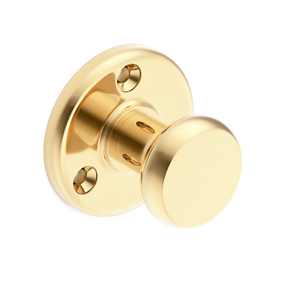 Armac Martin Cotswold Wall Hook in 40mm / Polished Brass Unlacquered